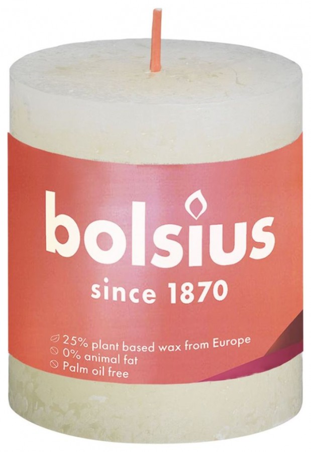 Bolsius Kaars 80X68mm Soft Parel | Bolsius
