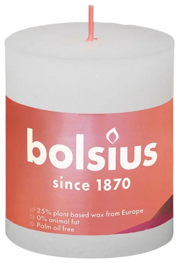 Bolsius Kaars 80X68mm Wit | Bolsius