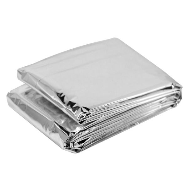 BonQ Nooddeken - Zilver - 130x210 | BonQ