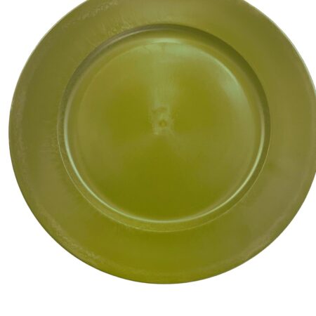 Bord Melamine Ø33cm groen | HBX natural living