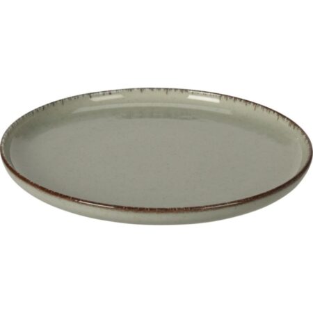 Bord Porselein Dia 24X25cm groen |
