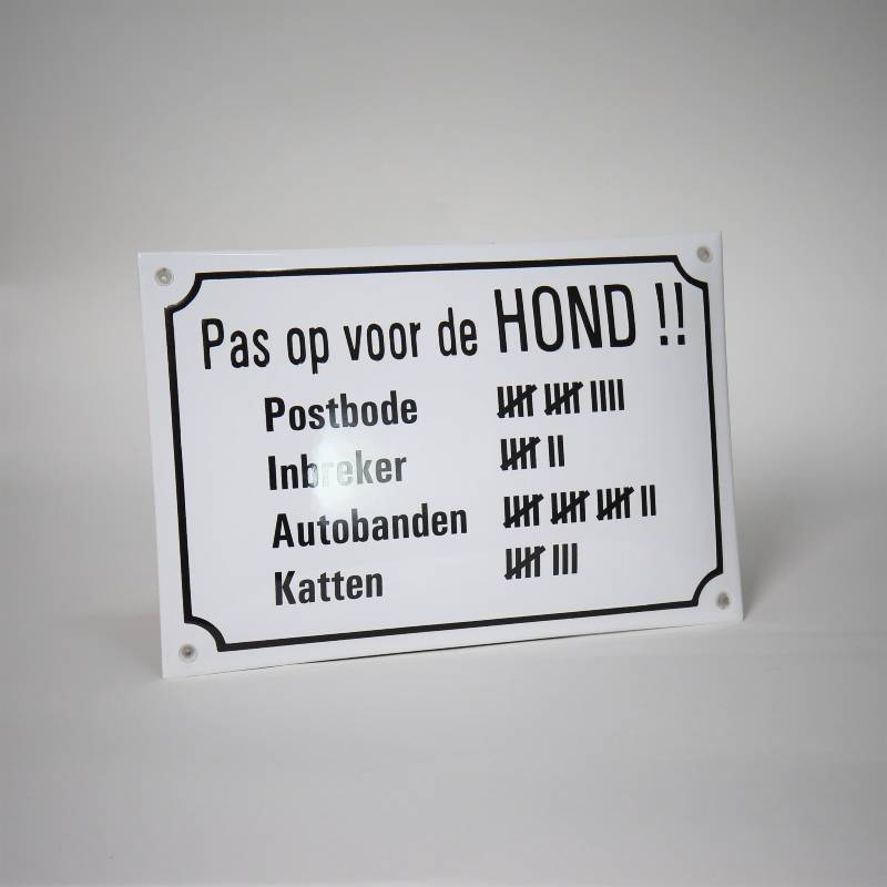 Bord pas op voor de hond zware kwaliteit | Topemaille