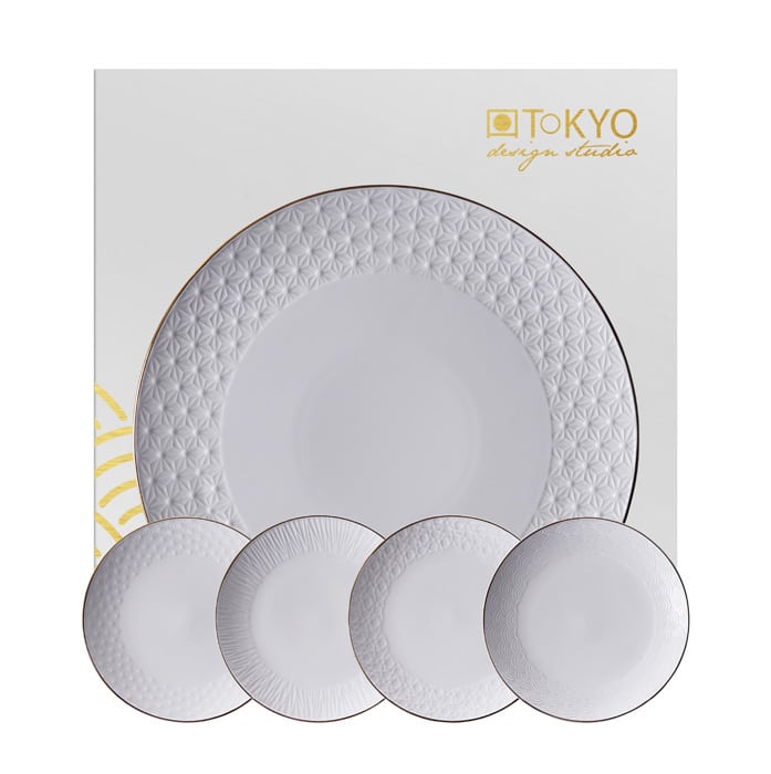 Bordenset Nippon White - Tokyo Design Studio - 30.5cm x 15cm | Tokyo Design Studio
