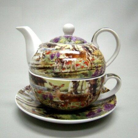 Bosdieren tea for one setje | Lesser & Pavey