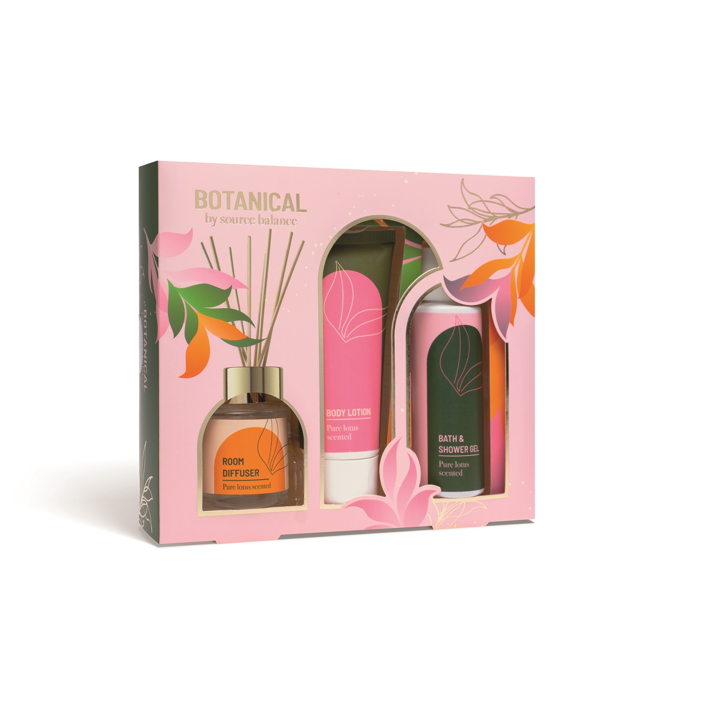 Botanicals bad giftset box diffuser | Source Balance