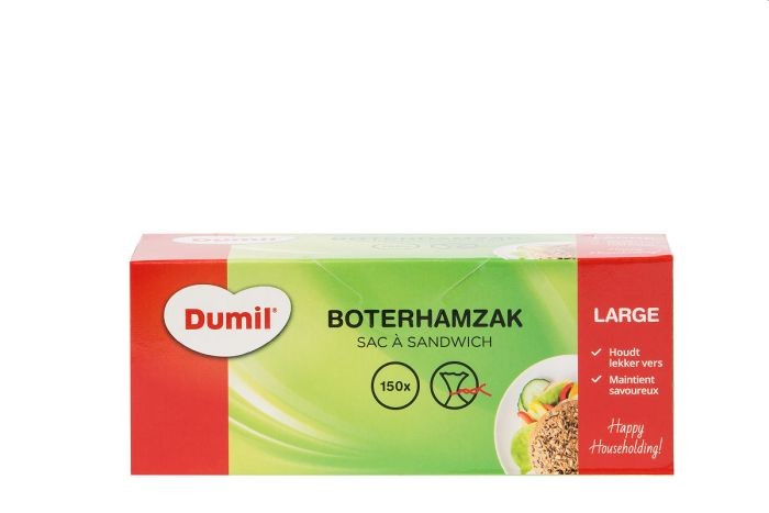 Boterhamzakjes L Dumil 150 stuks | Dumil