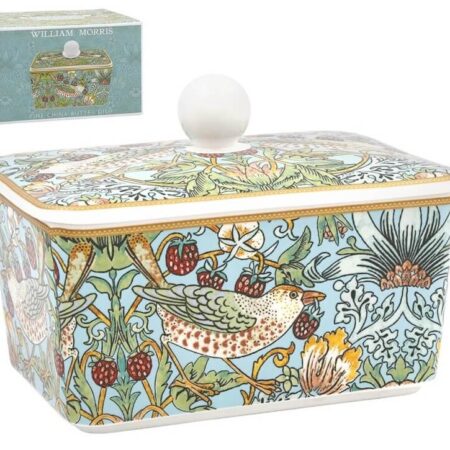 Botervloot keramiek Strawberry thief | William Morris