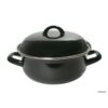 Braadpan emaille zwart 28cm 6