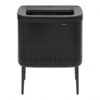 Brabantia Bo wasbox 60 liter mat zwart | Brabantia
