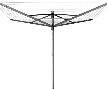 Brabantia Droogmolen Lift-O-Matic Advance 50 meter met grondanker | Brabantia
