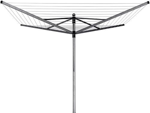 Brabantia Droogmolen Lift-O-Matic Advance 50 meter met grondanker | Brabantia