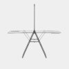Brabantia Hangon Droogrek 25 meter Met Stang Matt Zwart | Brabantia