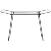 Brabantia Hangon Droogrek Too 18 Meter Matt Zwart | Brabantia