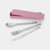 Brabantia Make En Take Bestekset 3 Delig Lilac Pink | Brabantia
