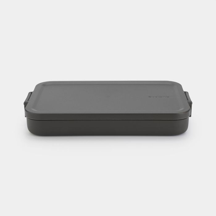 Brabantia Make & Take Lunchbox Plat Dark Grey | Brabantia