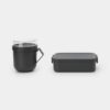 Brabantia Make & Take Lunchset 2 Delig Dark Grey | Brabantia