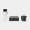 Brabantia Make & Take Ontbijt En Lunchset 3 Delig Dark Grey | Brabantia