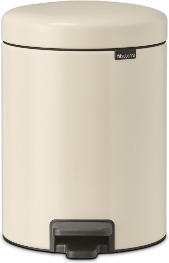 Brabantia New Icon Soft Beige Pedaalemmer 5 Liter | Brabantia