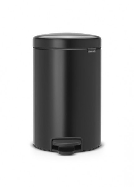 Brabantia NewIcon Pedaalemmer 12 Liter Zwart | Brabantia
