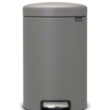 Brabantia Newlcon Pedaalemmer 12l Mineral Concrete Grey | Brabantia