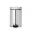 Brabantia Pedaalemmer NewIcon 12 liter Zilver | Brabantia
