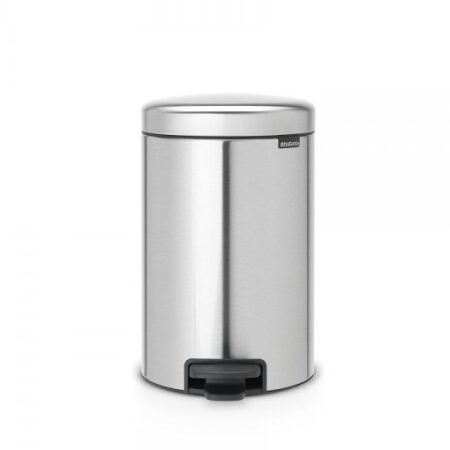 Brabantia Pedaalemmer NewIcon 12 liter Zilver | Brabantia