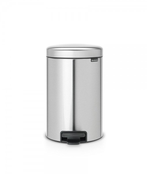 Brabantia Pedaalemmer NewIcon 12 liter Zilver | Brabantia