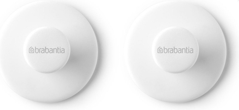 Brabantia ReNew handdoekhaakjes 2 stuks wit | Brabantia