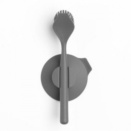 Brabantia Sinkside Afwasborstel Met Zuignaphouder - Donkergrijs | Brabantia