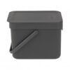 Brabantia Sort & Go Afvalemmer 6 Liter Grijs | Brabantia