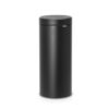 Brabantia Touch Bin New afvalemmer 30 liter mineral moonlight black | Brabantia