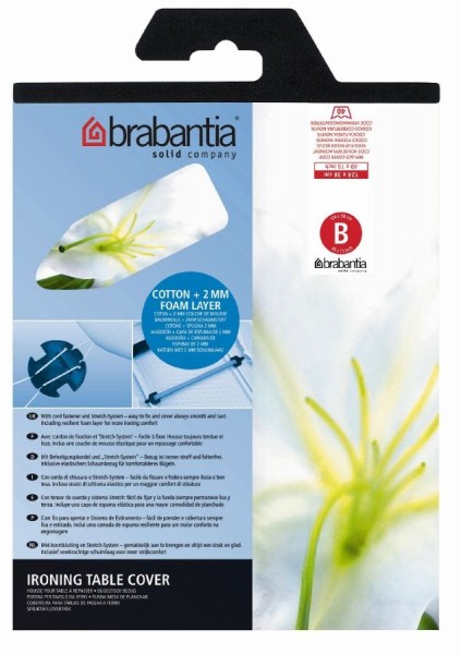 Brabantia overtrek 124x38cm 2mm Colourful | Brabantia