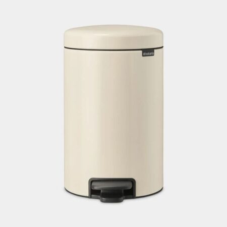 Brabantia pedaalemmer 12 liter soft beige | Brabantia