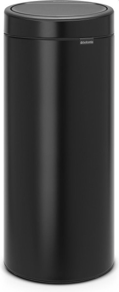 Brabantia touch bin afvalemmer 30 liter matt black | Brabantia