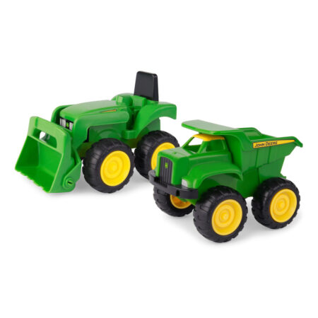 Britains John Deere zandbak kiepwagen & tractor | Britains