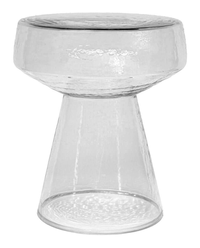 Brix Ronde Bijzettafel Bo Glas