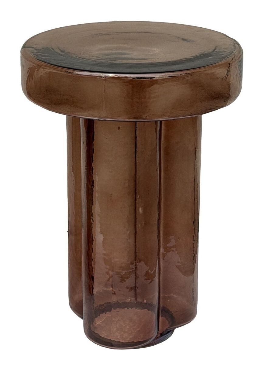 Brix Ronde Bijzettafel Lio Glas