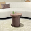 Brix Ronde Bijzettafel Noa 43cm - Vintage Roze | Brix