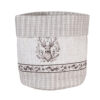 Broodmand Beige Bruin Hert Rond | Clayre&Eef