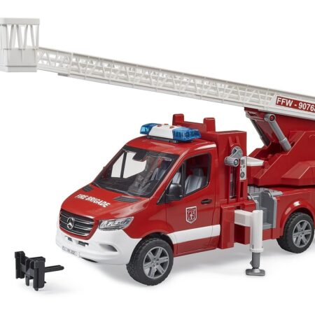 Bruder Brandweerauto met functionerende watersproeier | Bruder