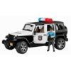 Bruder Jeep Wrangler Unlimited Rubicon politieauto met politieman 1:16 | Bruder