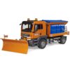 Bruder MAN TGS Strooiwagen met sneeuwploeg 1:16 | Bruder