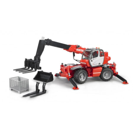 Bruder Manitou MRT 2150 verreiker met accessoires | Bruder