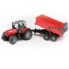 Bruder Massey Ferguson 7480 met aanhanger | Bruder