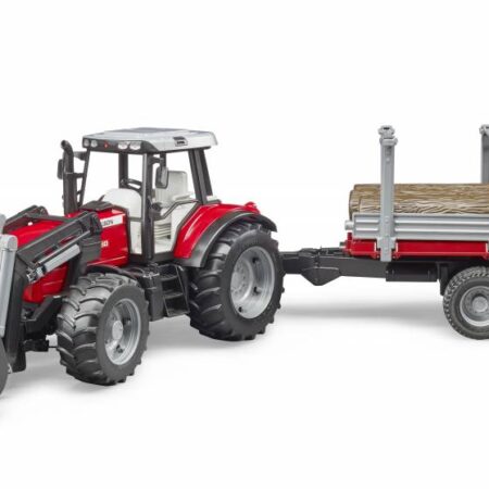Bruder Massey Ferguson 7480 tractor met voorlader