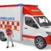 Bruder Mercedes Benz Sprinter Ambulance met Chauffeur | Bruder