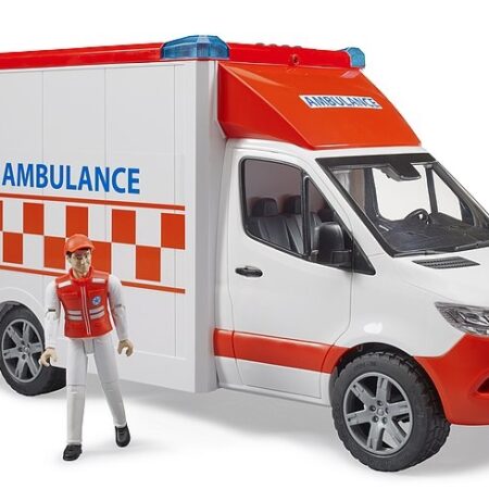 Bruder Mercedes Benz Sprinter Ambulance met Chauffeur | Bruder