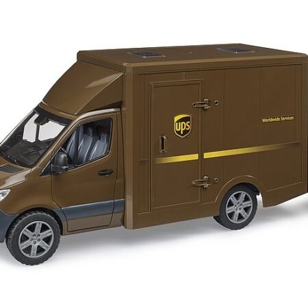 Bruder Mercedes Benz Sprinter UPS met Chauffeur en Accessoires | Mercedes Benz