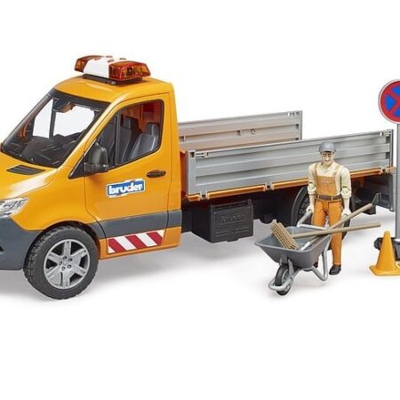 Bruder Mercedes Benz Sprinter met Bestuurder en Accessoires | Bruder