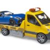 Bruder Mercedes Benz Transporter met Roadster | Bruder